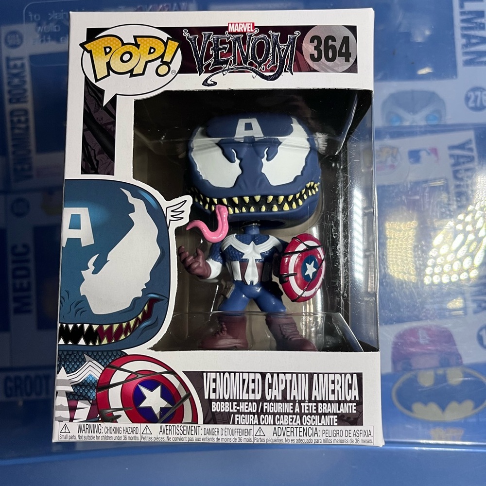 Venomized Captain America